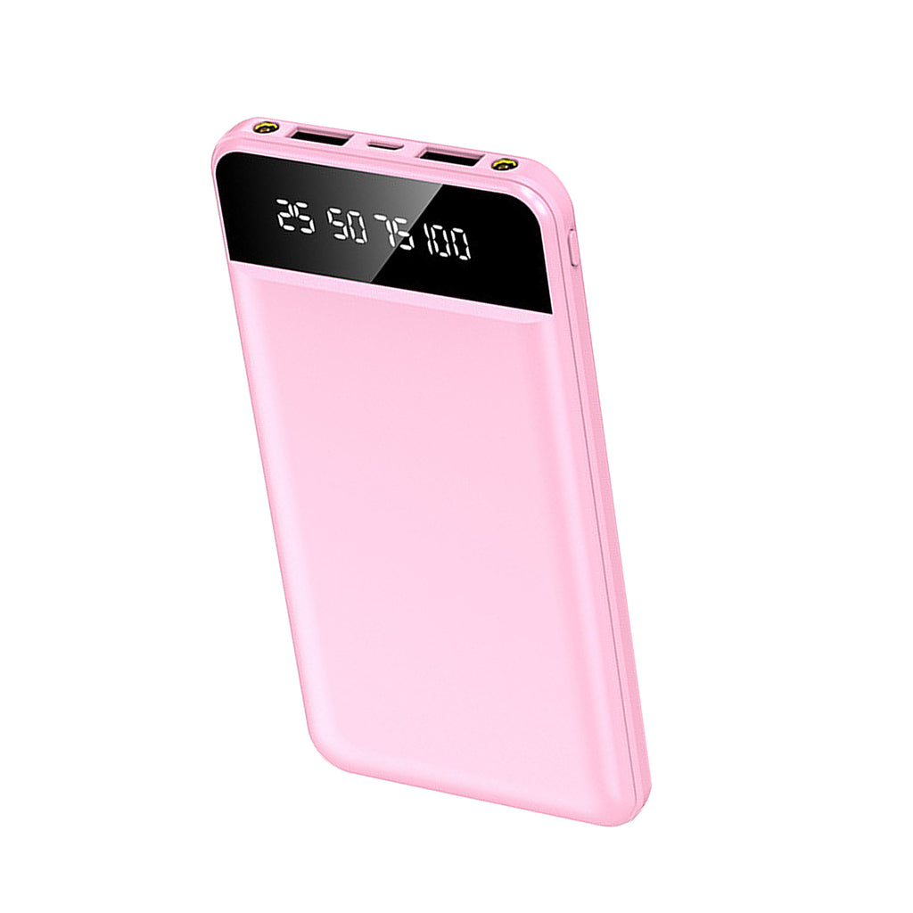 Portable Power Bank 10000mAh - Ultra Slim Fast Charging Battery Pack