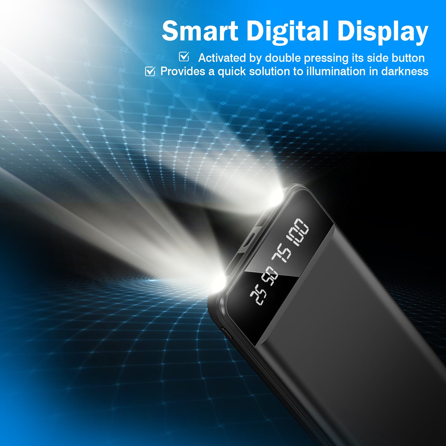 Portable Power Bank 10000mAh - Ultra Slim Fast Charging Battery Pack