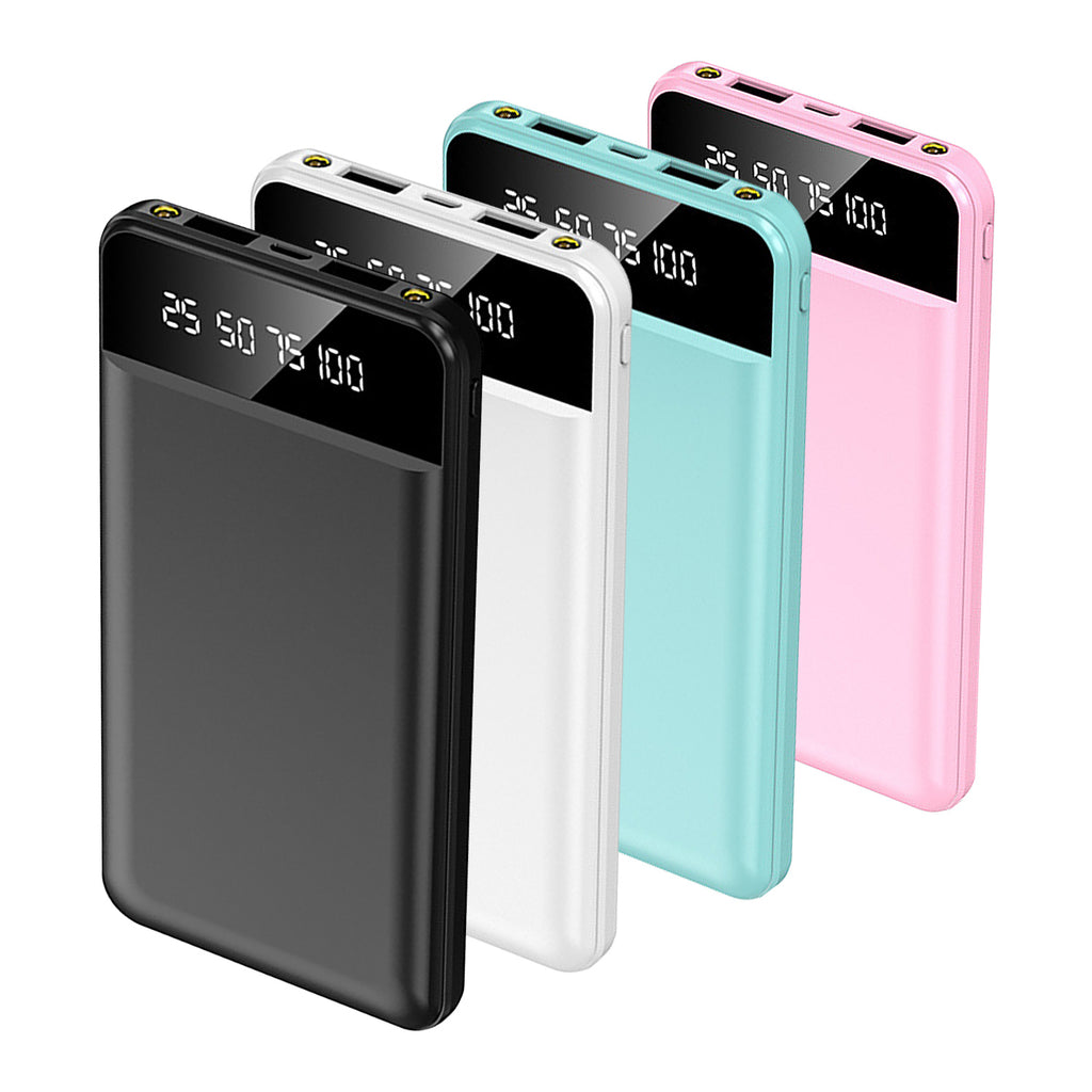 Portable Power Bank 10000mAh - Ultra Slim Fast Charging Battery Pack